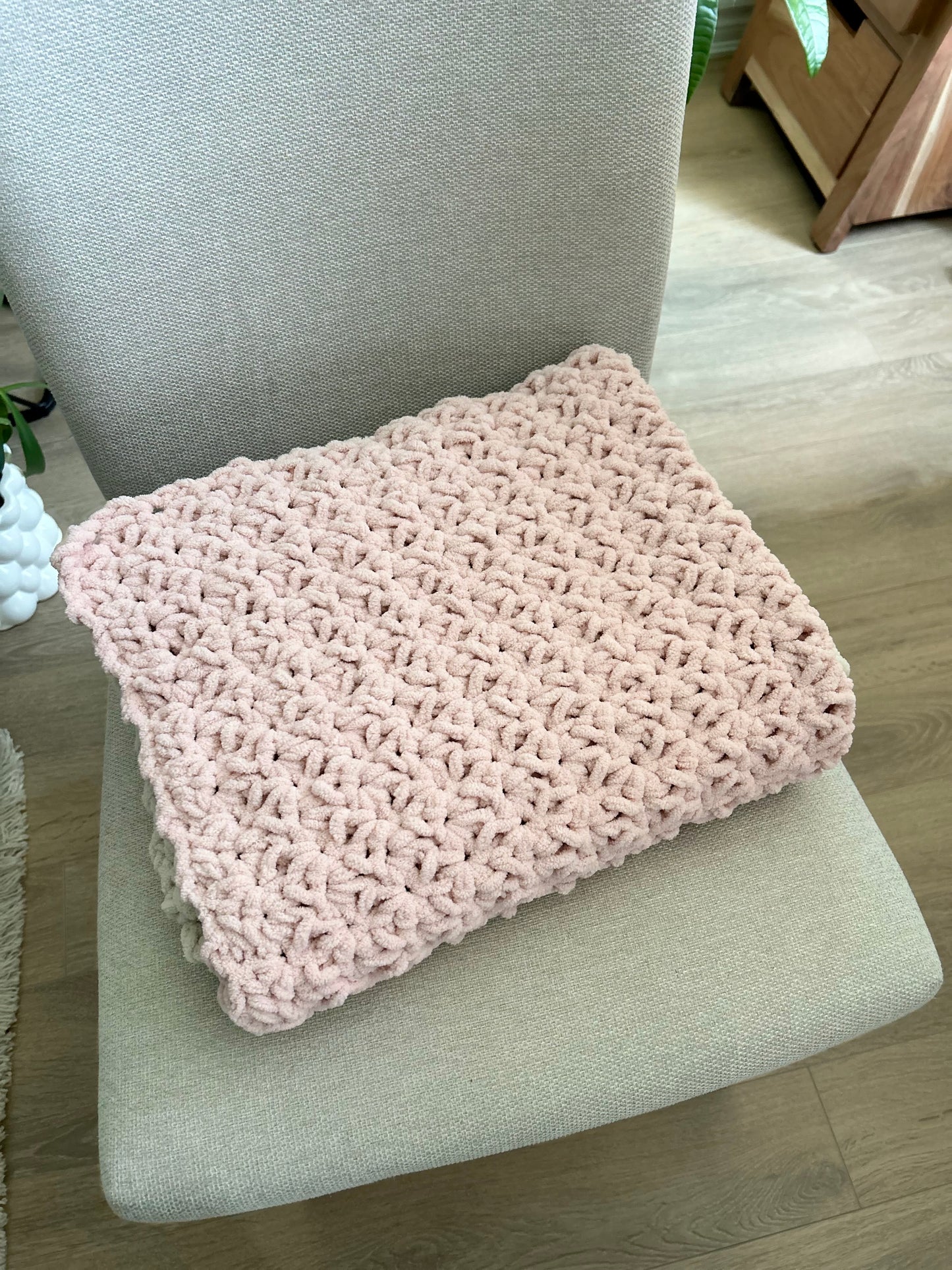 Cozy Chenille Baby Blanket