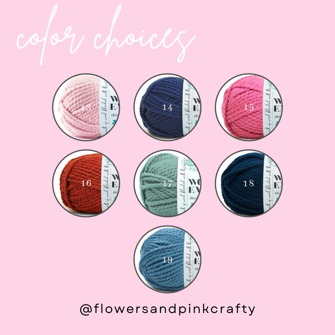 Chunky Knitted Beanie with Faux Fur Pom, Handmade Winter Hat