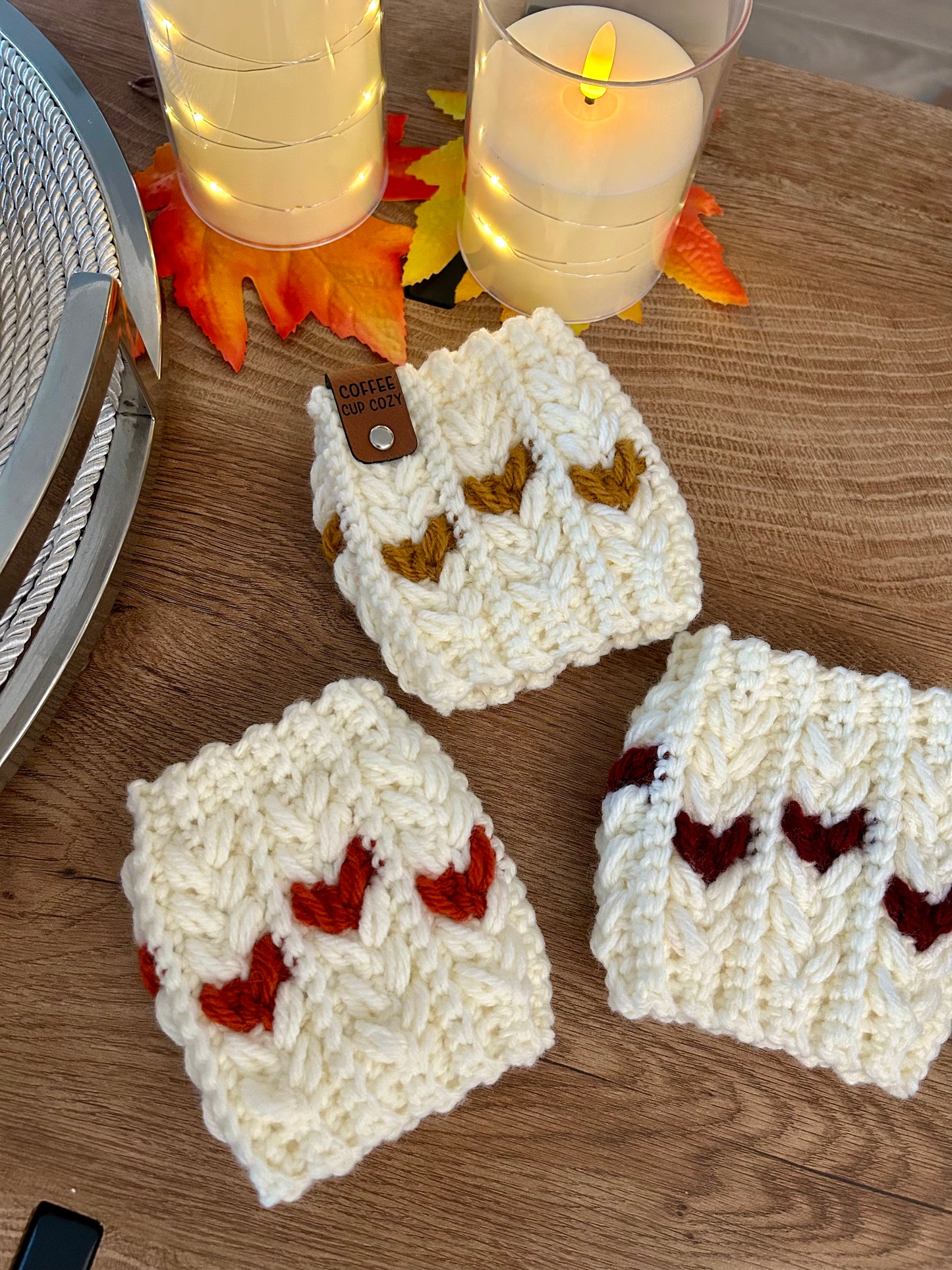 Coffee Cup Cozy/Crochet/Handmade/Coffee Cup Accessories