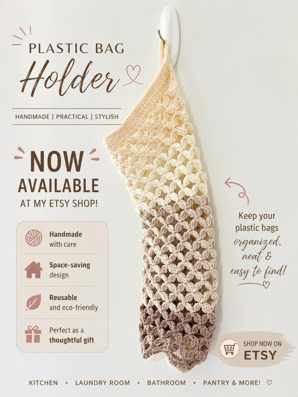 Plastic Bag Holder, Plastic Bag Storage