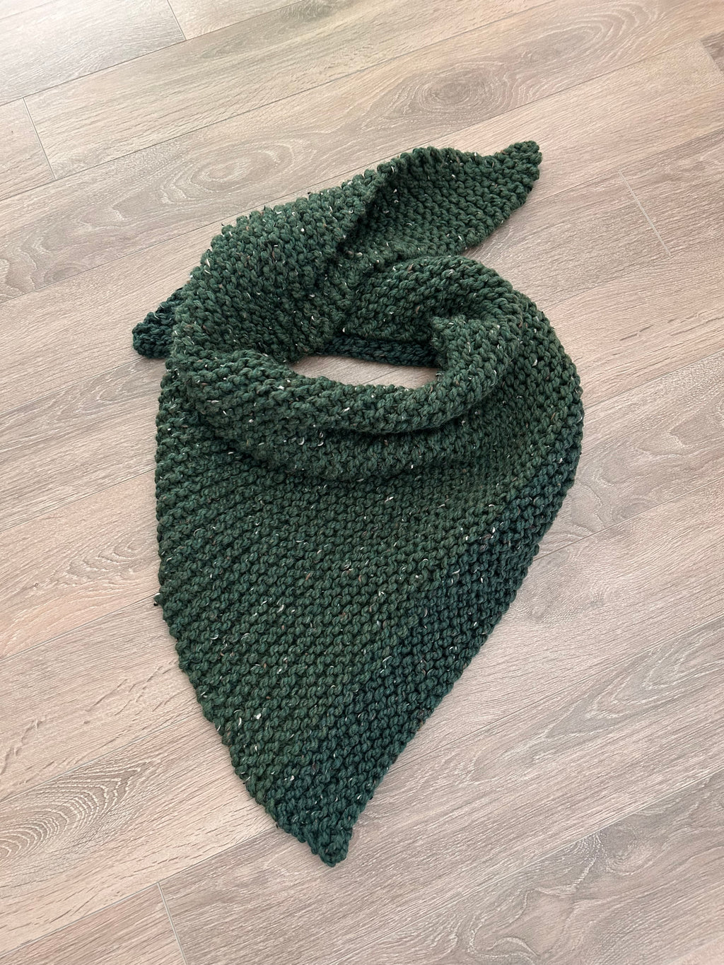 Chunky Knitted Shawl
