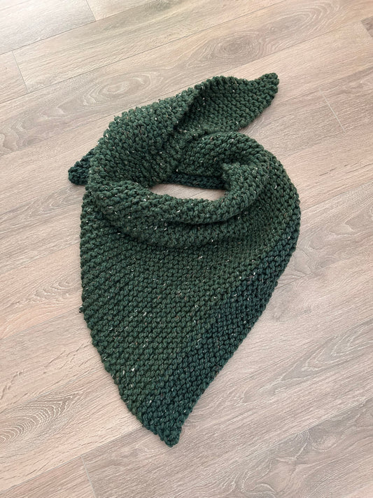 Chunky Knitted Shawl
