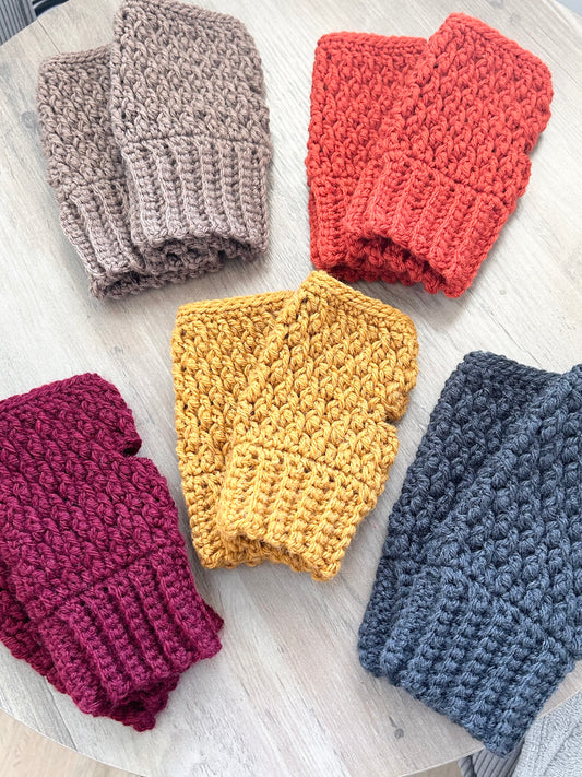 Fingerless Gloves (Adult Size) For Women