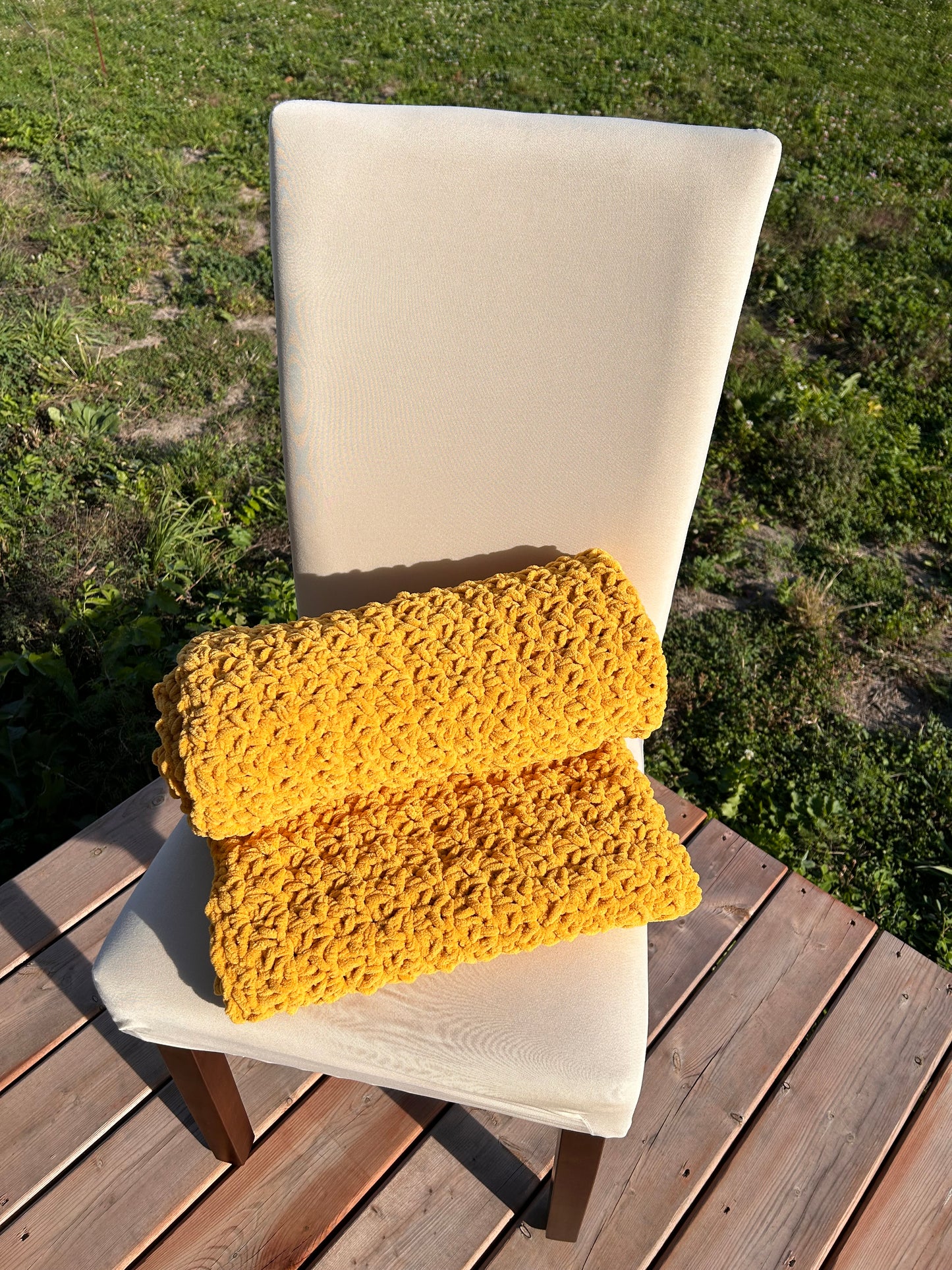 Cozy Chenille Blanket