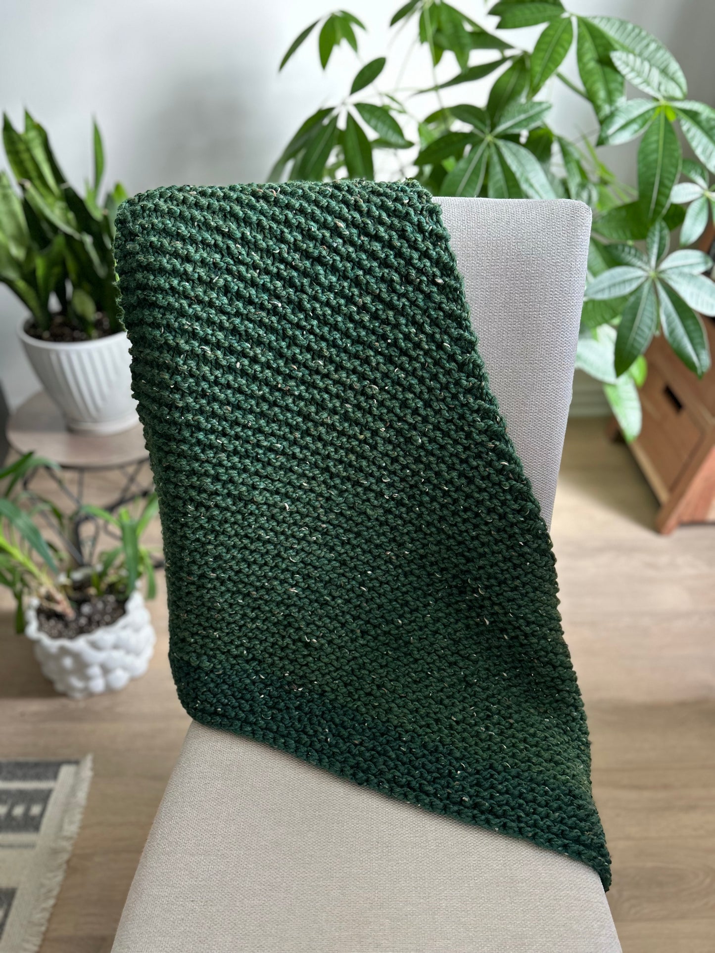 Chunky Knitted Shawl
