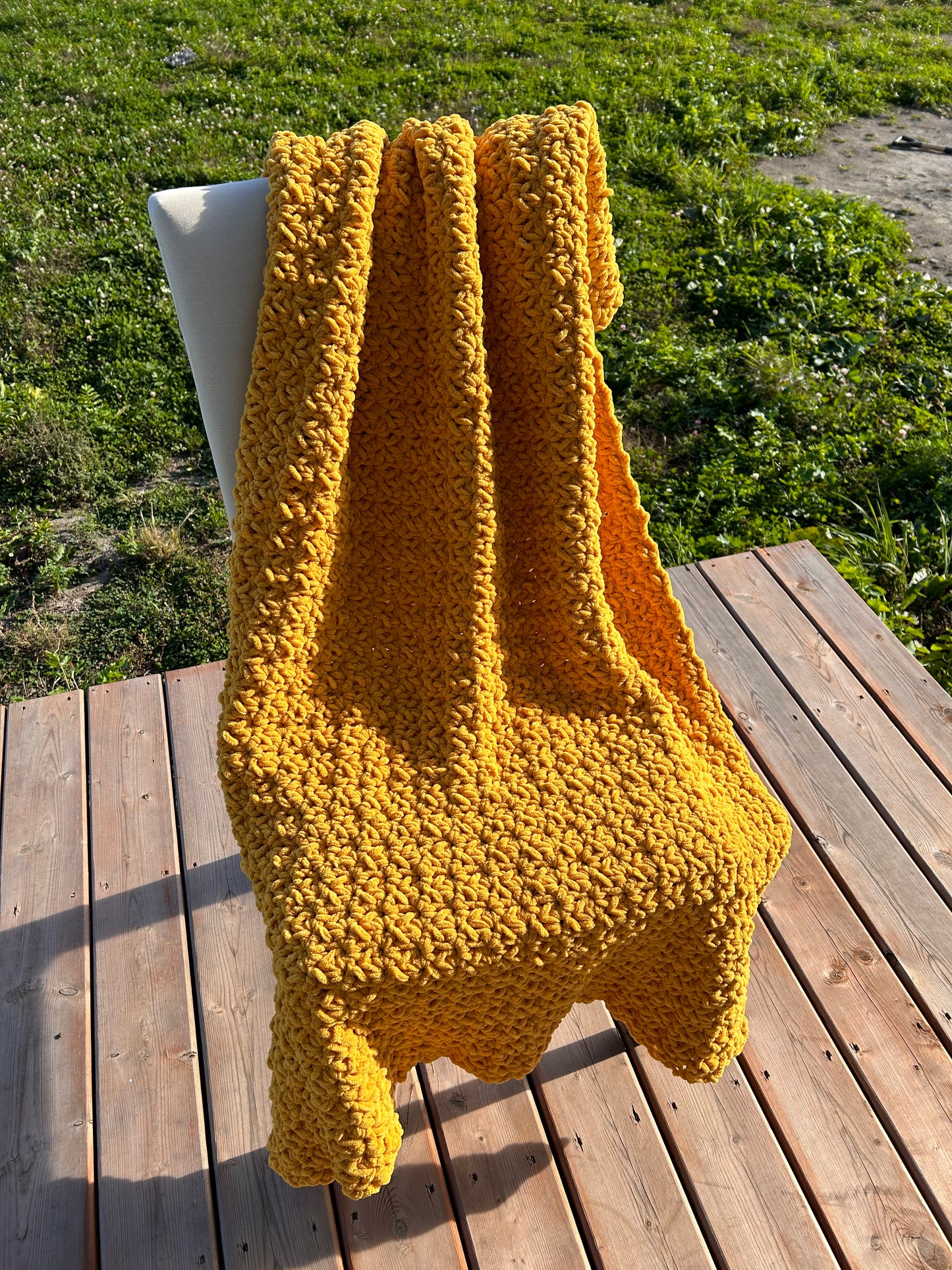Cozy Chenille Blanket