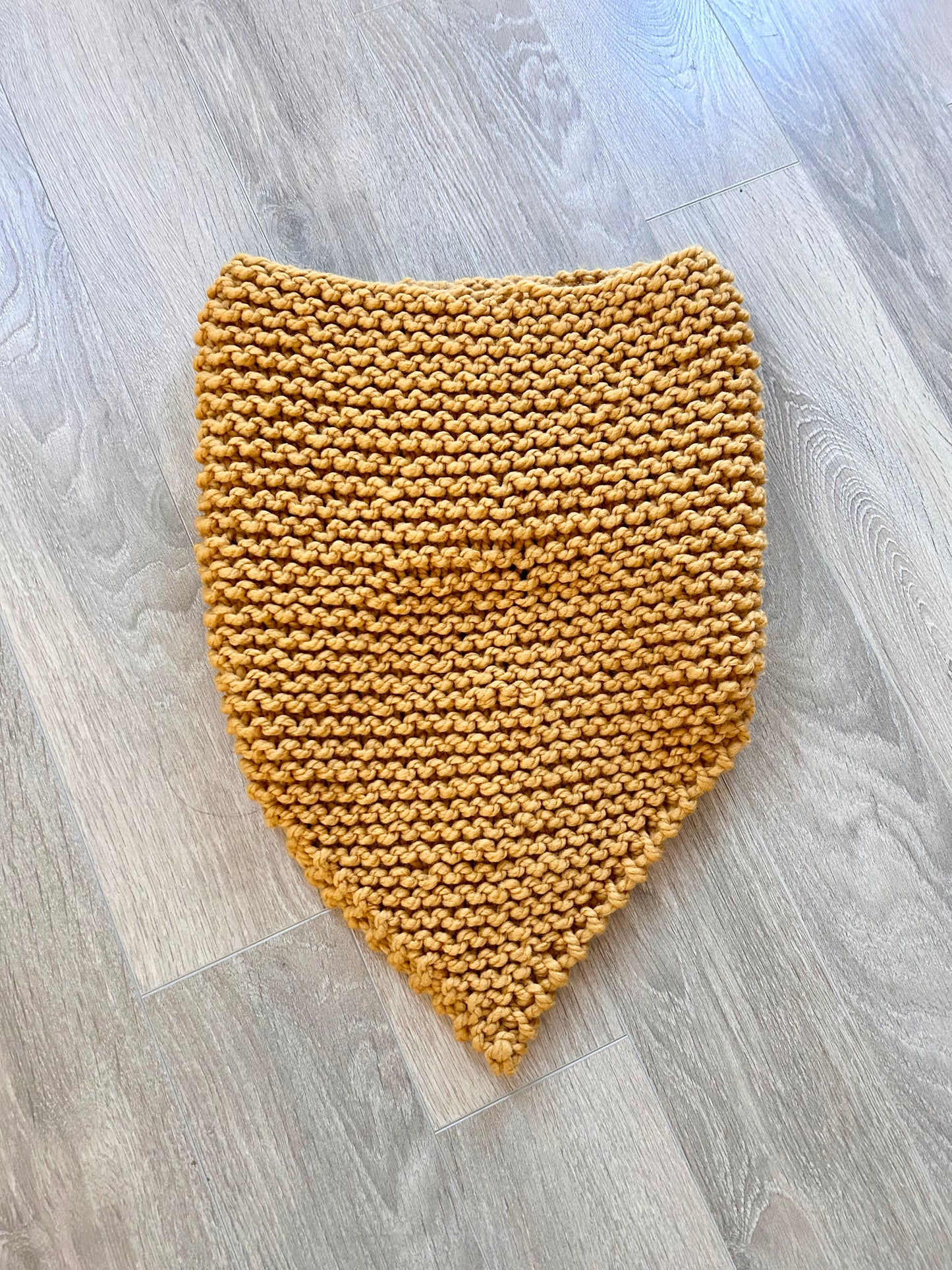 Knitted Chunky Bandana Cowl