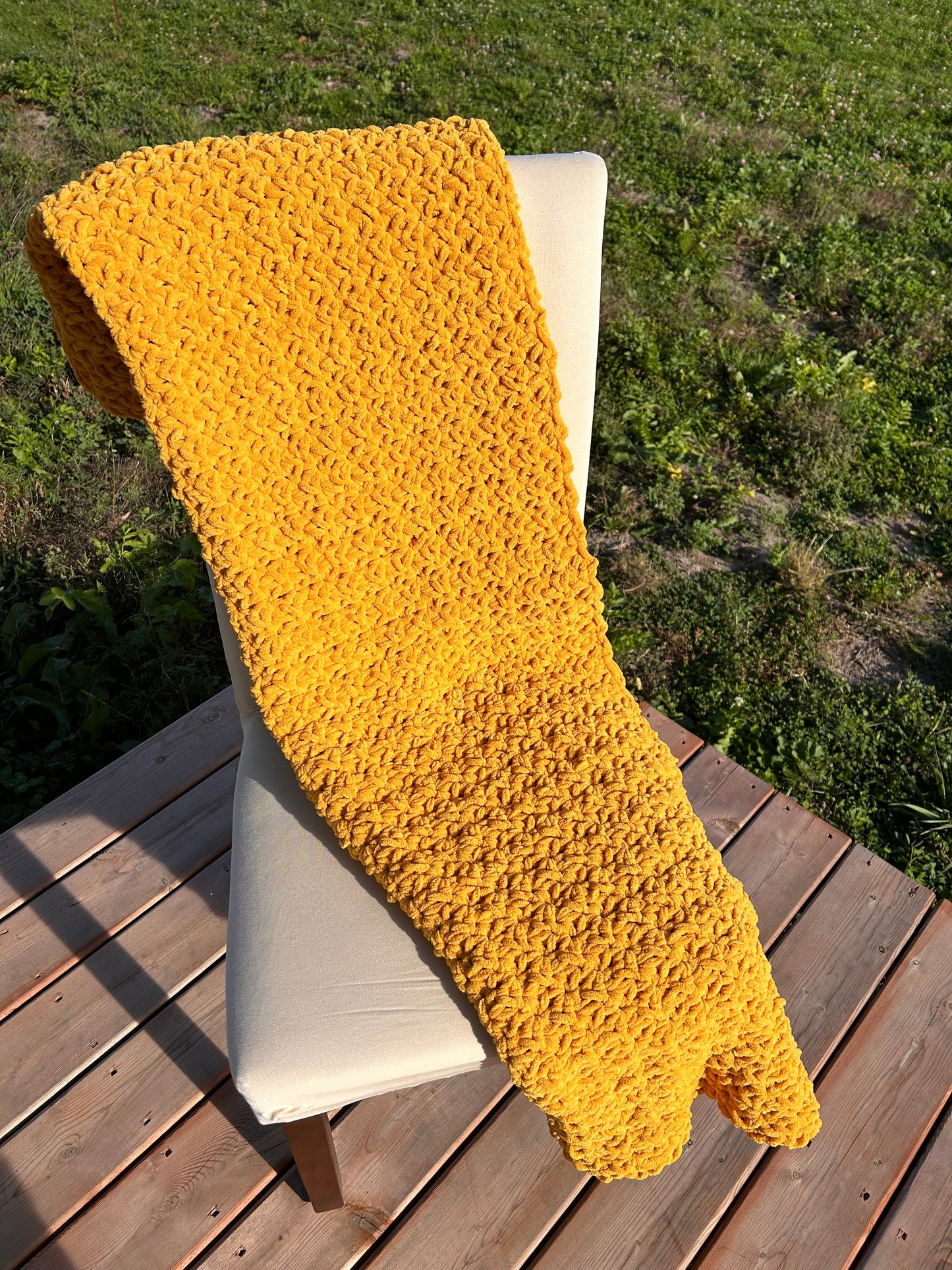 Cozy Chenille Blanket