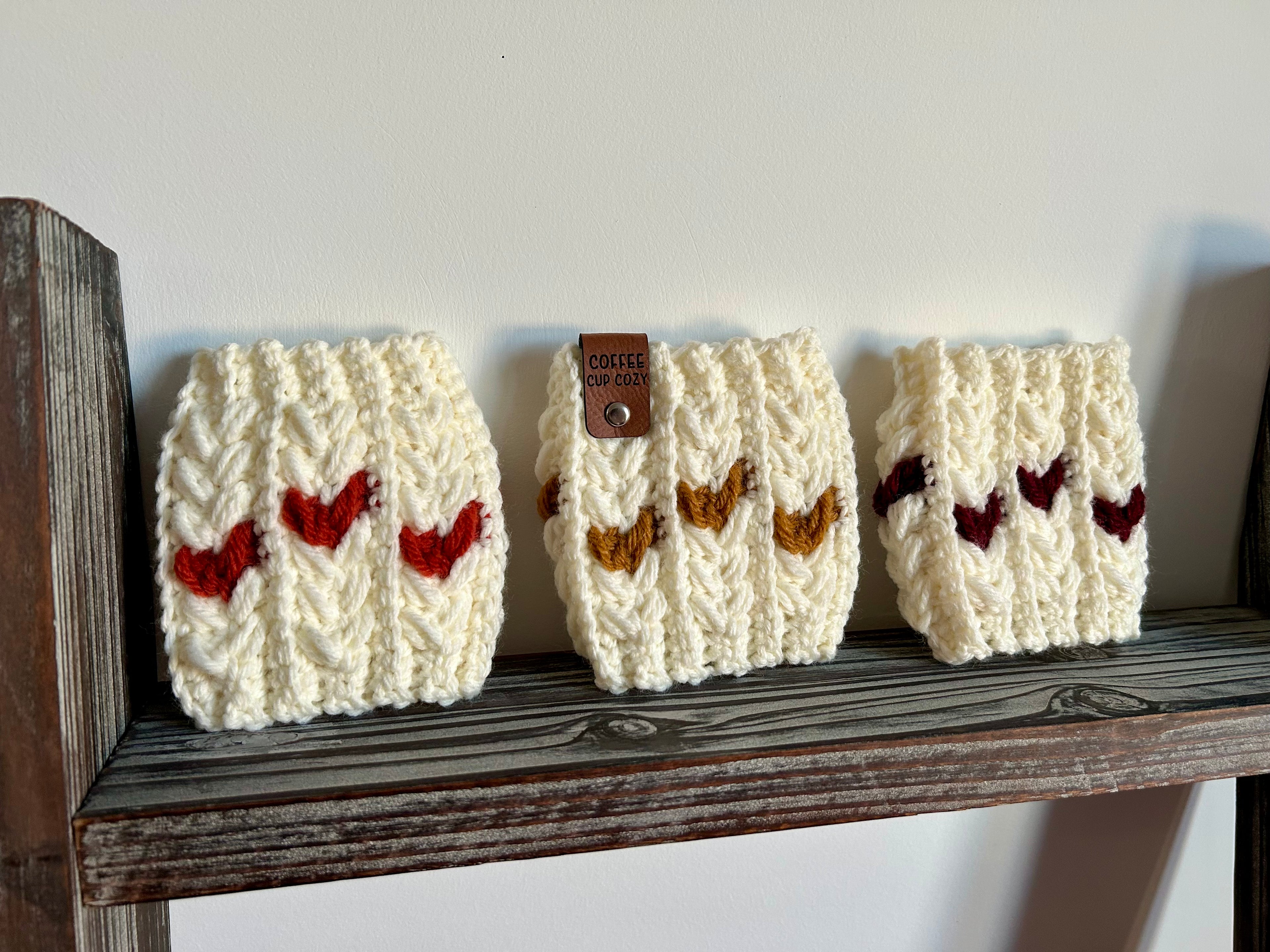 Coffee Cup Cozy/Crochet/Handmade/Coffee Cup Accessories