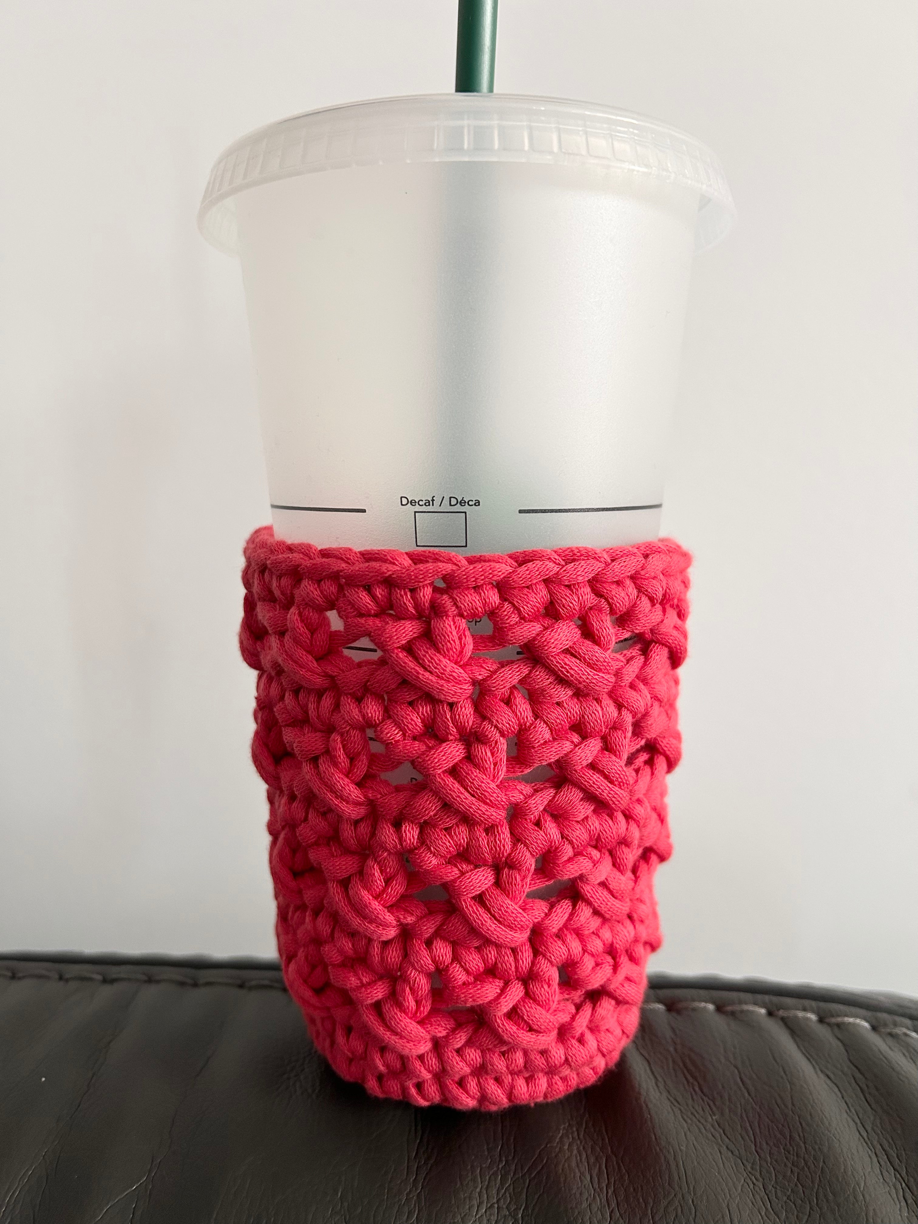 Cup Cozy, Iced  Drinks, Coffee, Tea Cozy, Beverage Holder
